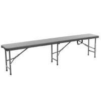 Skládací lavice FOLDIS bílá (obrázek pro) Skládací lavice FOLDIS bílá