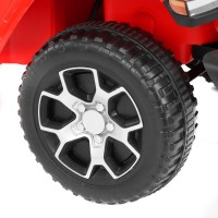 (obrázek pro) Jeep Wrangler Rubicon Red - akumulátorové autíčko - vozítko