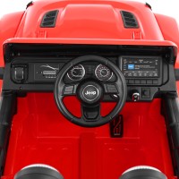 (obrázek pro) Jeep Wrangler Rubicon Red - akumulátorové autíčko - vozítko