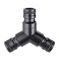 (obrázek pro) Třícestná spojka pro tři hadice se spojkou Max-Flow