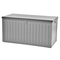 (obrázek pro) Ukládací zahradní box šedý, 109x51,5x55 cm, objem 270 litrů