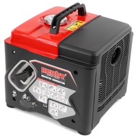 (obrázek pro) Jednofázový invertorový generátor. Trvalý výkon 1000 W. Maximální výkon 1100 W