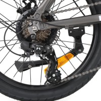 (obrázek pro) Elektrokolo COMPOS, šedé, dojezd 80 km