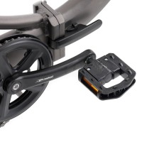 (obrázek pro) Elektrokolo COMPOS, šedé, dojezd 80 km