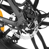 (obrázek pro) Elektrokolo COMPOS XL, šedé, dojezd 105 km, max. rychlost 25 km/h