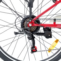 (obrázek pro) Elektrokolo RUNNIS, červené, dojezd až 85 km