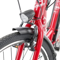 (obrázek pro) Elektrokolo RUNNIS, červené, dojezd až 85 km