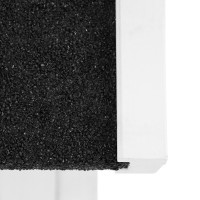 (obrázek pro) Dřevěná králíkárna MOLLY, bílo-černá