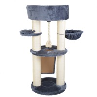 (obrázek pro) Škrabadlo pro kočky PERSIAN šedé, 60x60x141 cm