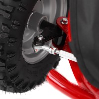 (obrázek pro) AKU bugina pro děti do 30 kg, 1000 W, 48 V, 12 Ah - červená