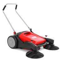 (obrázek pro) Mechanický zametací stroj, šíře 105 cm, koš 48 litrů