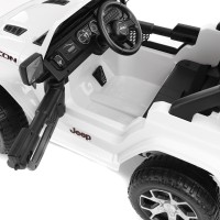(obrázek pro) Jeep Wrangler Rubicon White - akumulátorové autíčko - vozítko