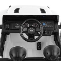 (obrázek pro) Jeep Wrangler Rubicon White - akumulátorové autíčko - vozítko