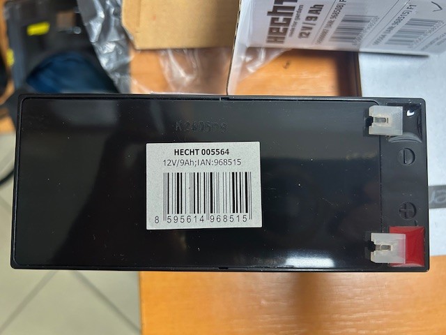 (obrázek pro) Akumulátor 12V / 9Ah - 005564