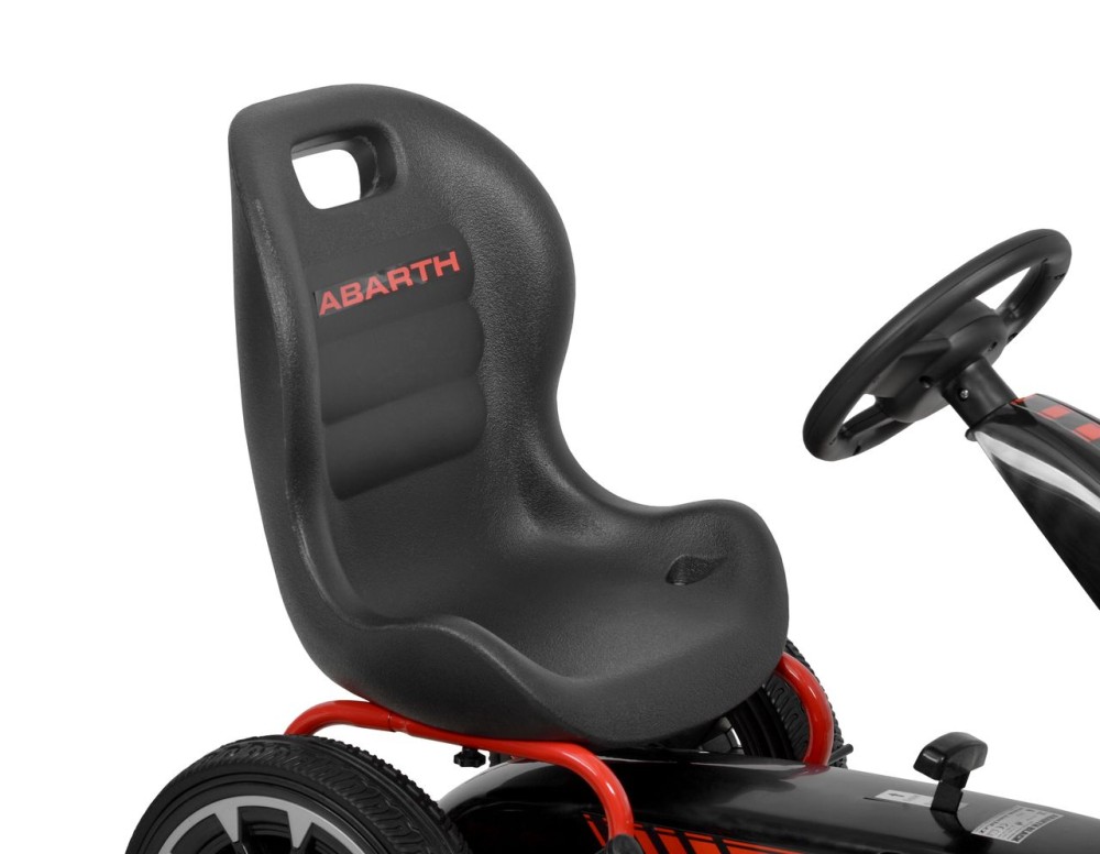 (obrázek pro) ABARTH - black - šlapací motokára