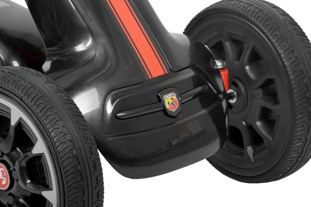(obrázek pro) ABARTH - black - šlapací motokára