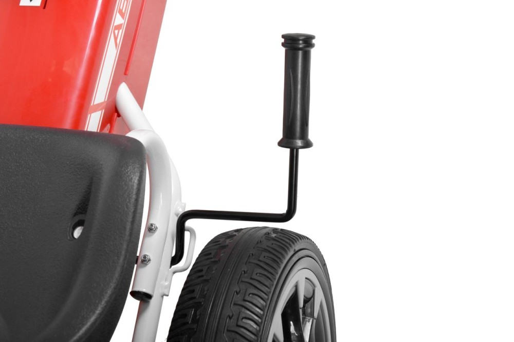 (obrázek pro) ABARTH - red - šlapací motokára