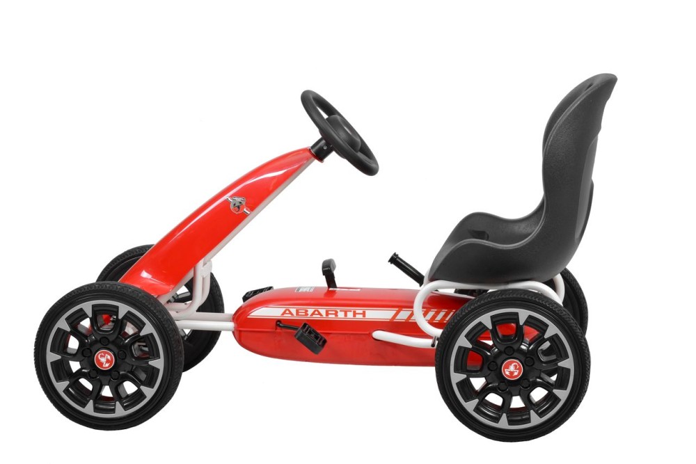 (obrázek pro) ABARTH - red - šlapací motokára