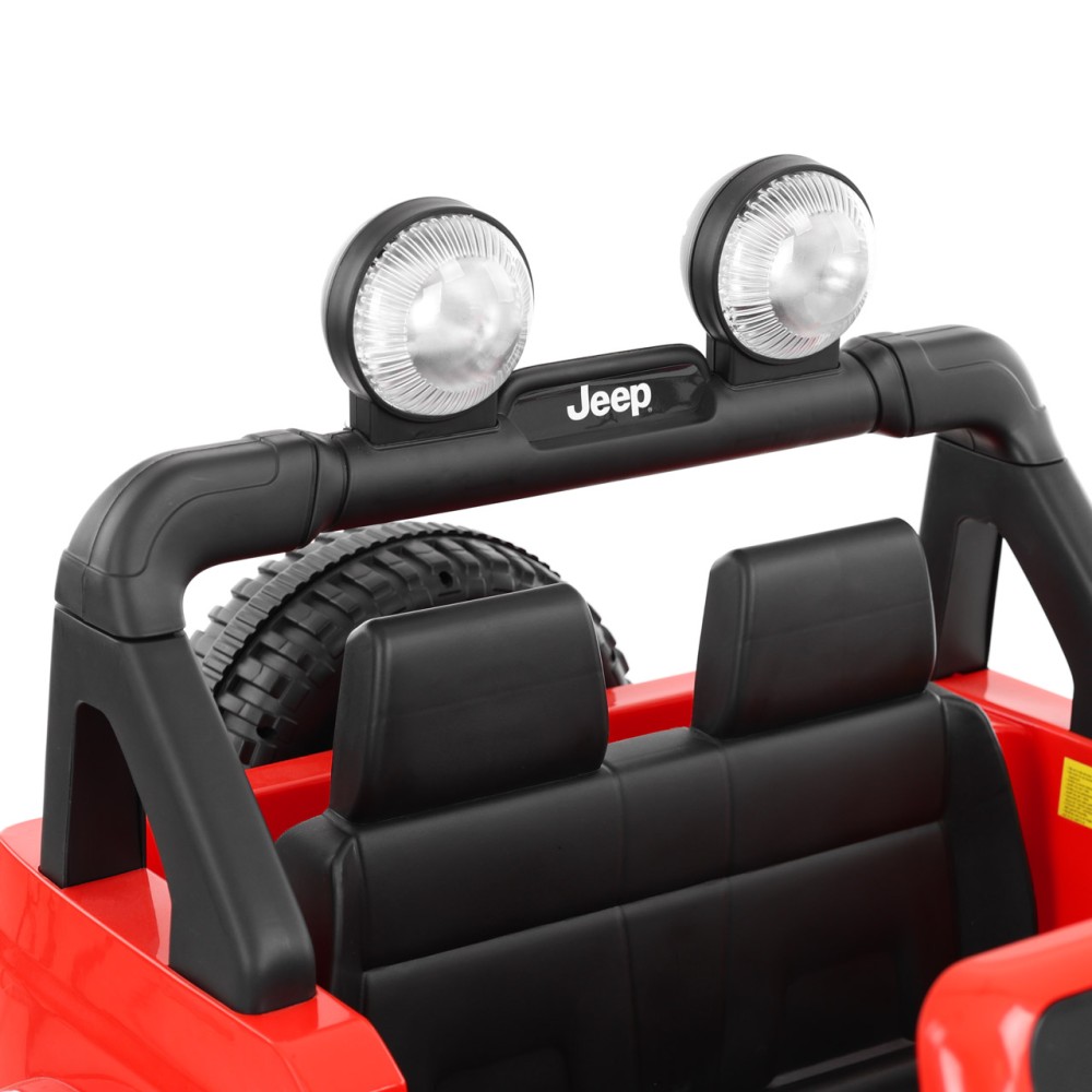 (obrázek pro) Jeep Wrangler Rubicon Red - akumulátorové autíčko - vozítko