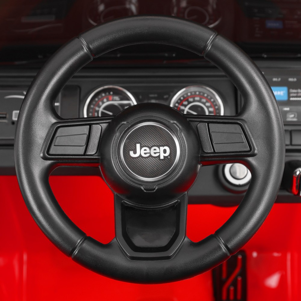 (obrázek pro) Jeep Wrangler Rubicon Red - akumulátorové autíčko - vozítko