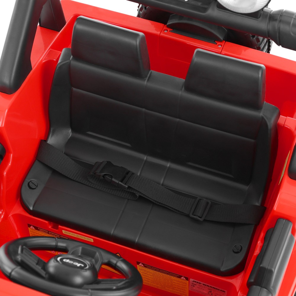 (obrázek pro) Jeep Wrangler Rubicon Red - akumulátorové autíčko - vozítko