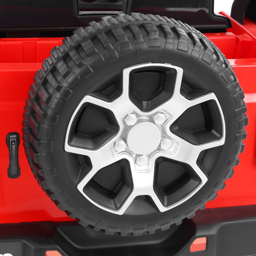 (obrázek pro) Jeep Wrangler Rubicon Red - akumulátorové autíčko - vozítko