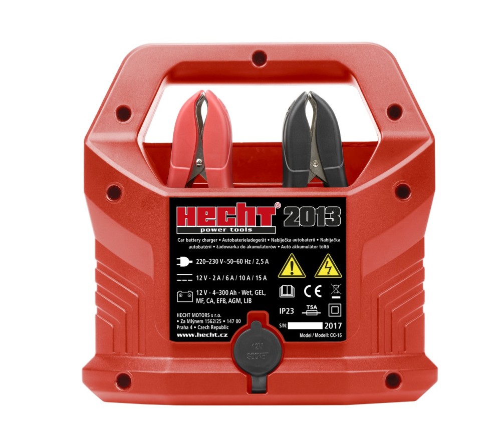 (obrázek pro) HECHT 2013 - nabíječka autobaterií