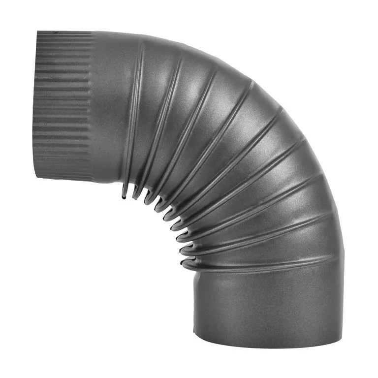 (obrázek pro) Koleno kouřovodu 90°, průměr 150 mm, tloušťka 1,5 mm