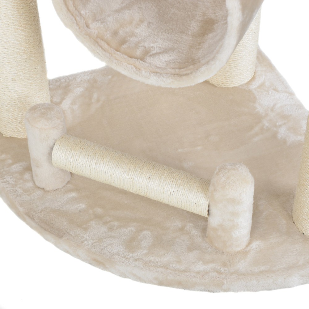 (obrázek pro) Kočičí škrabadlo GARFIELD béžové