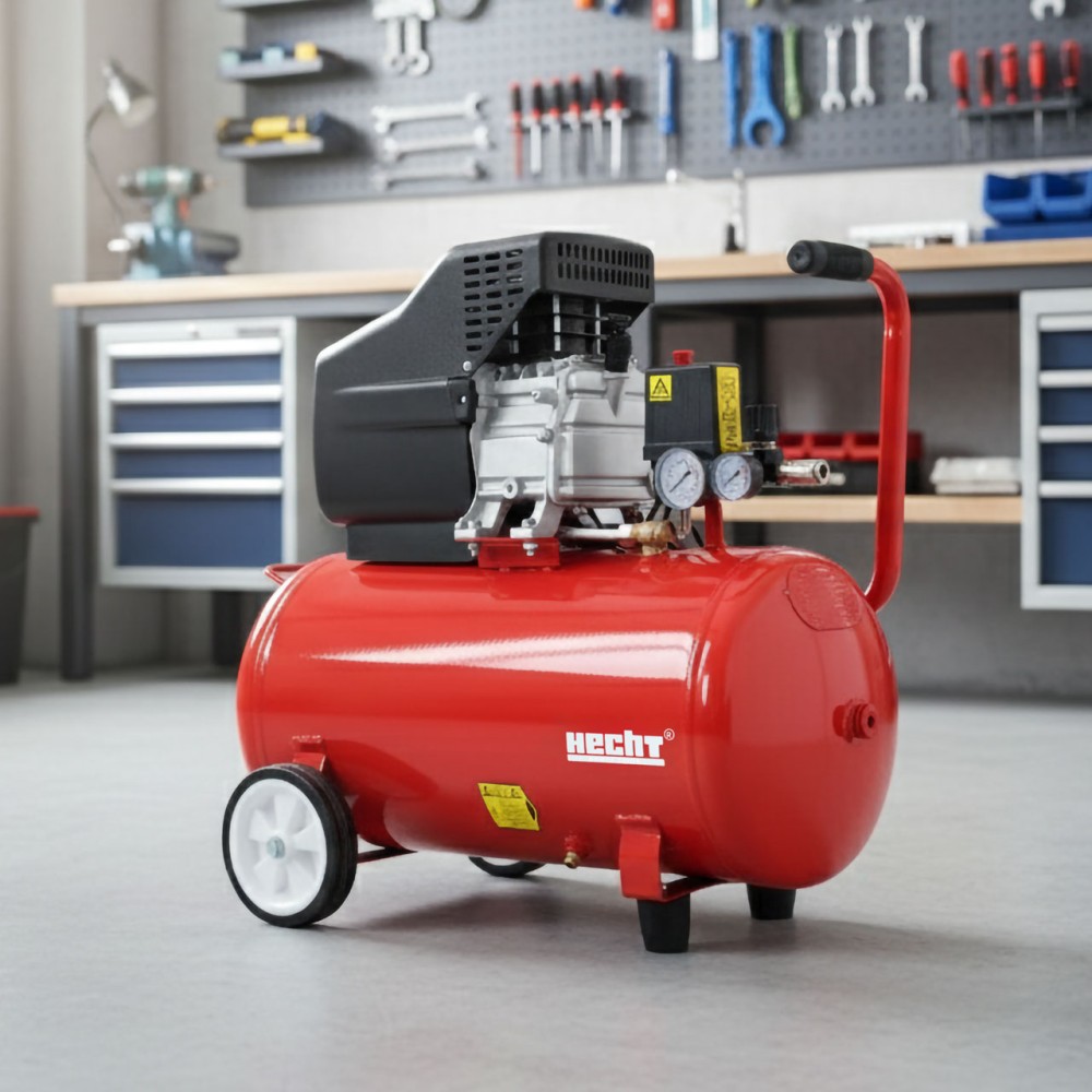 (obrázek pro) Olejvý kompresor 50l, výkon 186 l/min (1500 W)