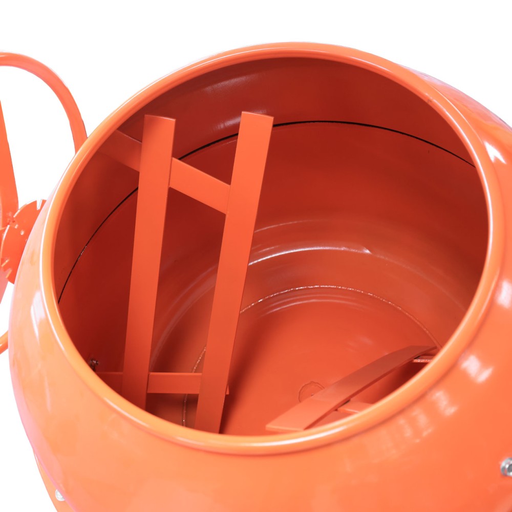 (obrázek pro) Stavební míchčka o objemu 200 litrů, výkon 1100W, 26 ot/min