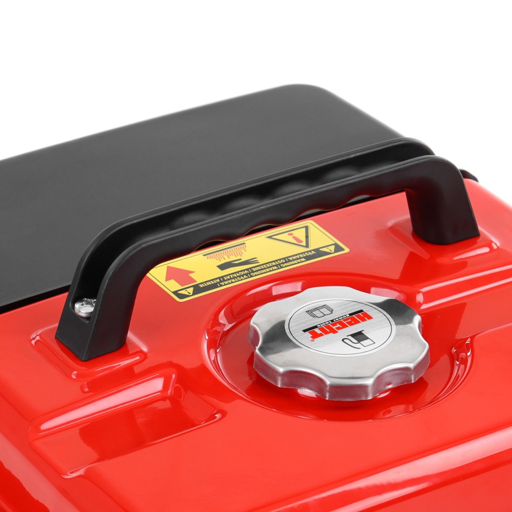 (obrázek pro) Jednofázový invertorový generátor. Trvalý výkon 1000 W. Maximální výkon 1100 W