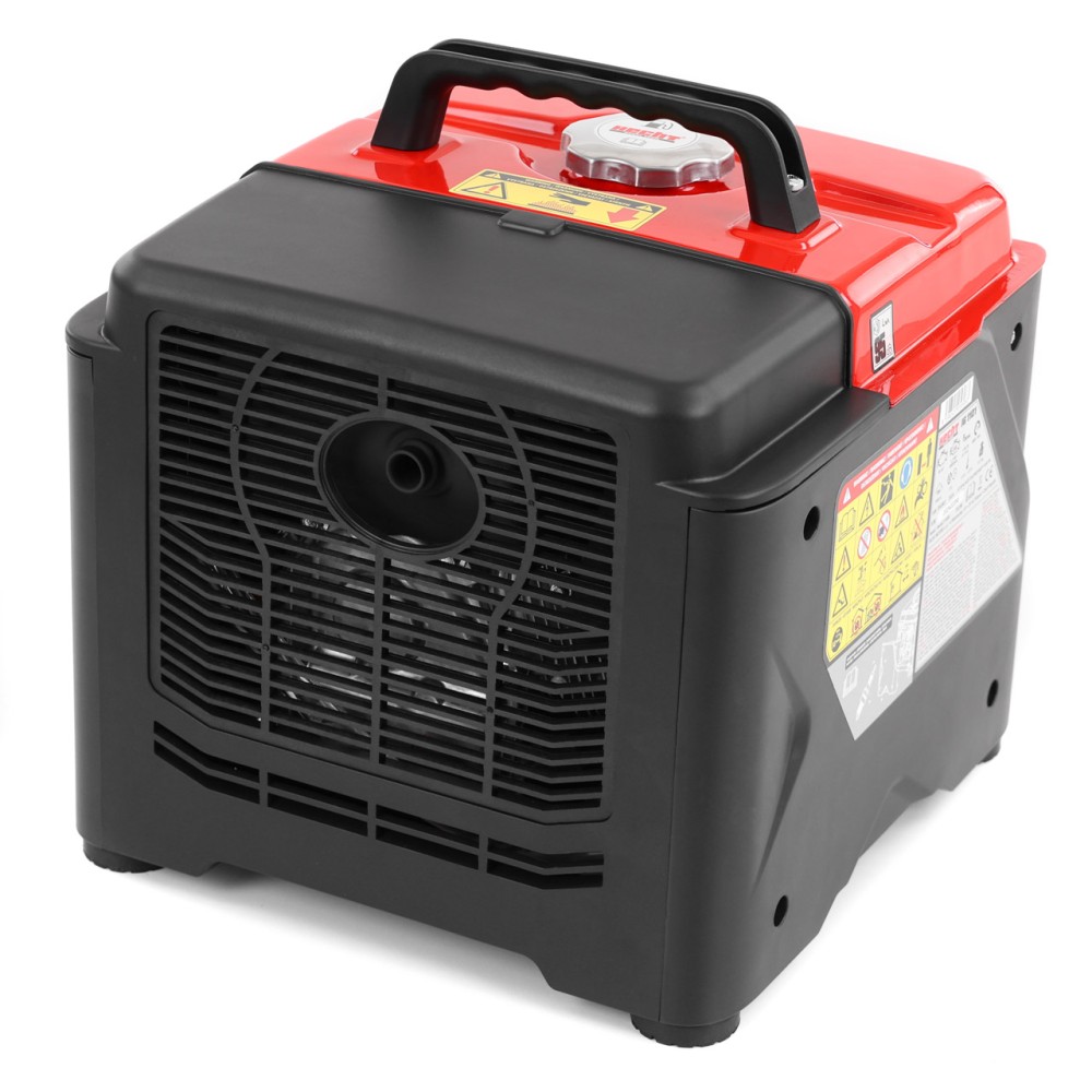 (obrázek pro) Jednofázový invertorový generátor. Trvalý výkon 1000 W. Maximální výkon 1100 W