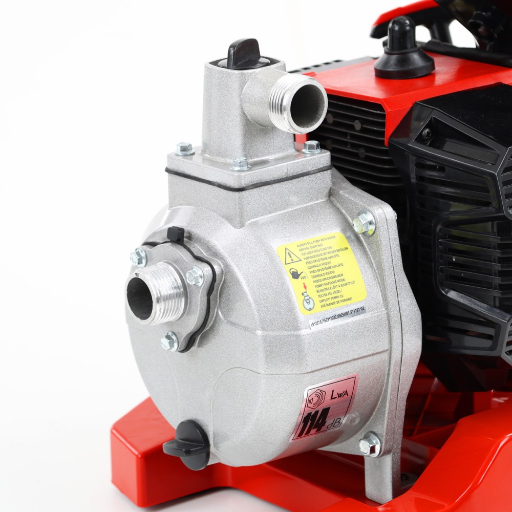 (obrázek pro) Benzínové 2-taktní čerpadlo 7000 l/hod, max. sání 8 m