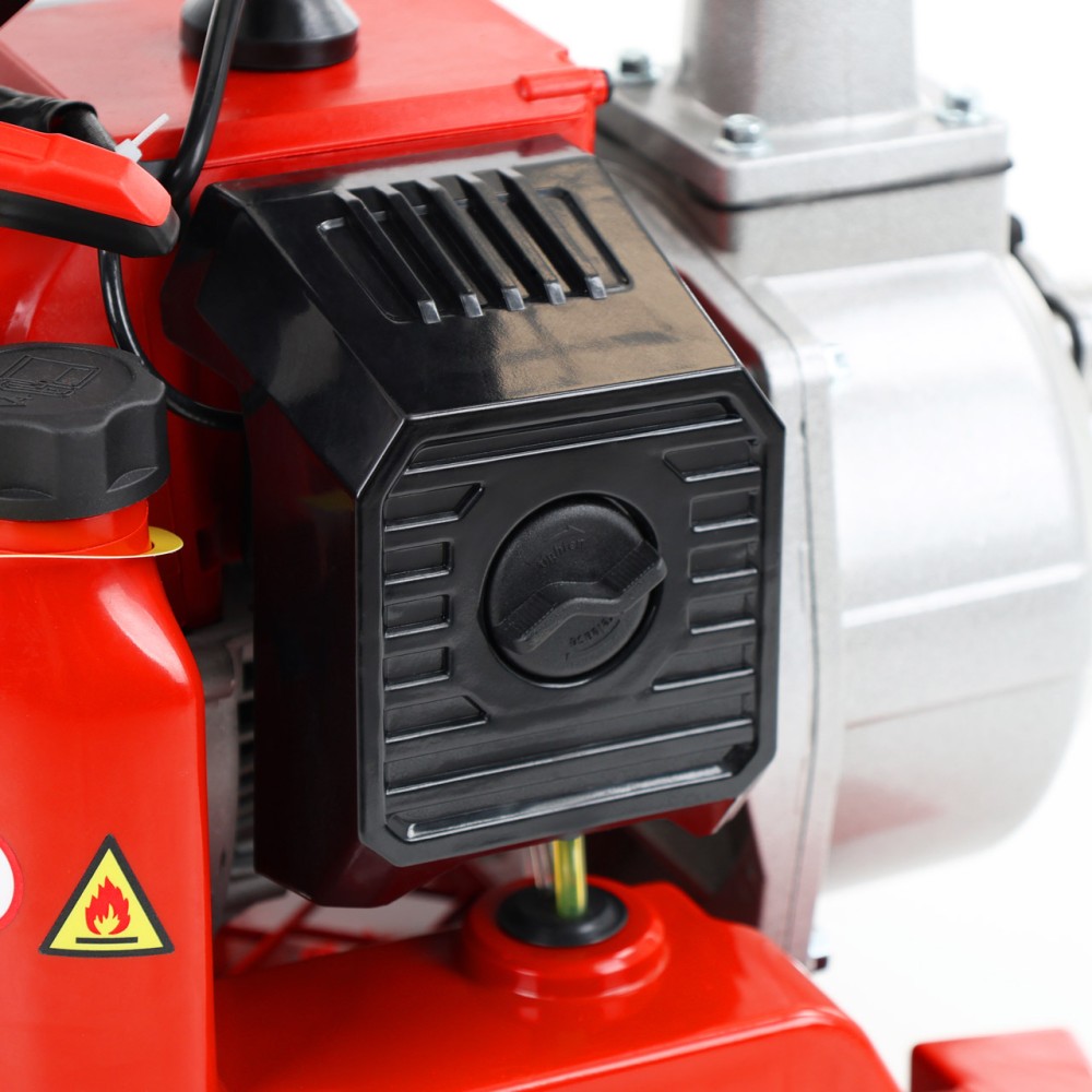 (obrázek pro) Benzínové 2-taktní čerpadlo 7000 l/hod, max. sání 8 m