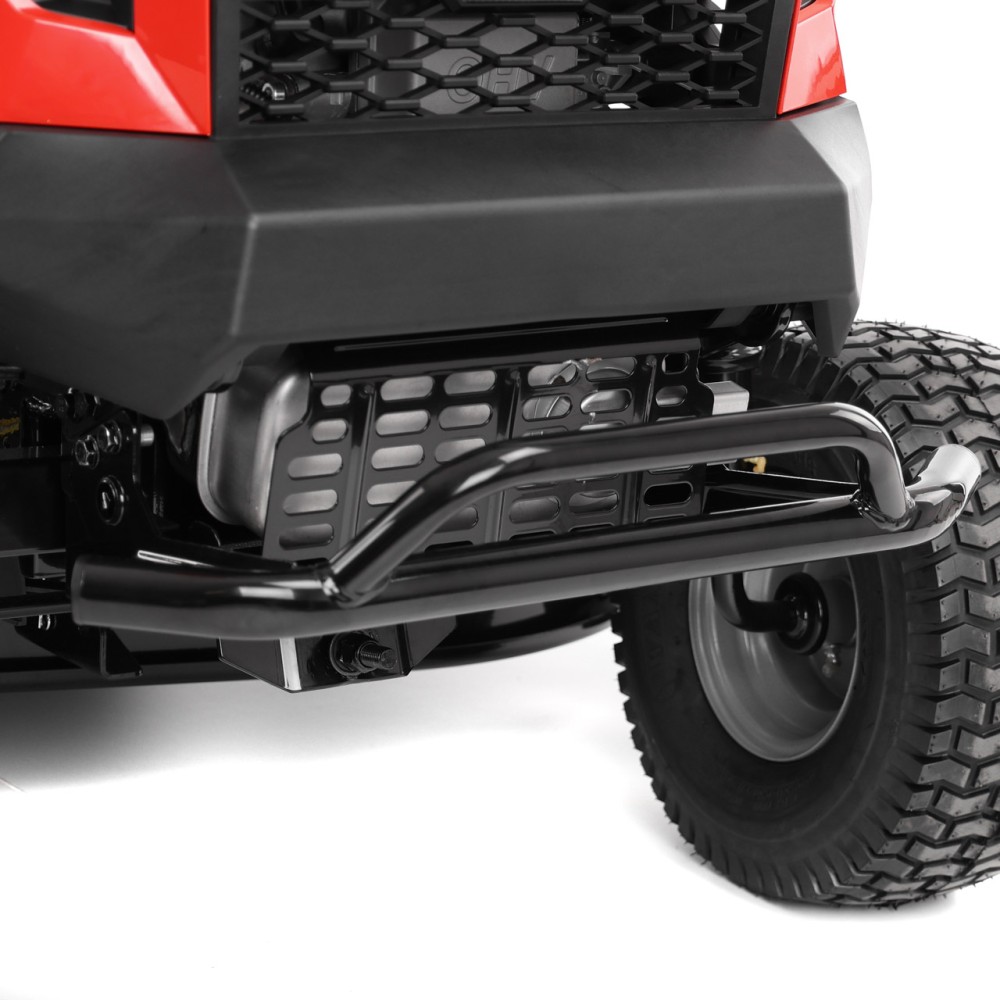 (obrázek pro) Zahradní traktor na trávu, záběr 107 cm, výkon 11 kW, výška sečení 20-100 mm