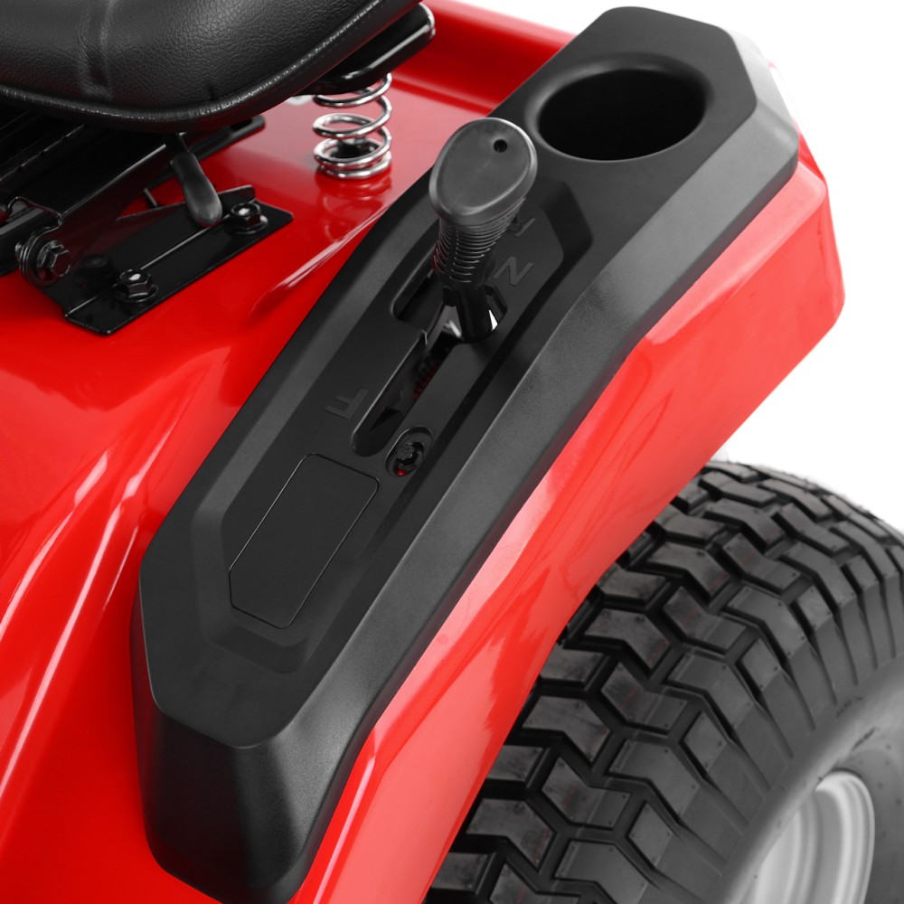 (obrázek pro) Zahradní traktor na trávu, záběr 107 cm, výkon 11 kW, výška sečení 20-100 mm