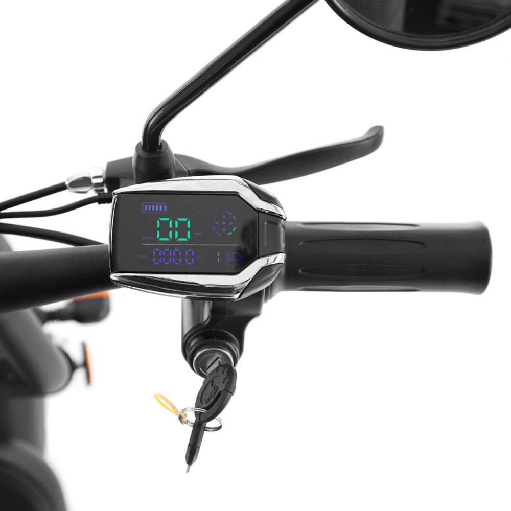 (obrázek pro) Elektroskůtr COCIS MINI BLACK, dojezd až 35 m