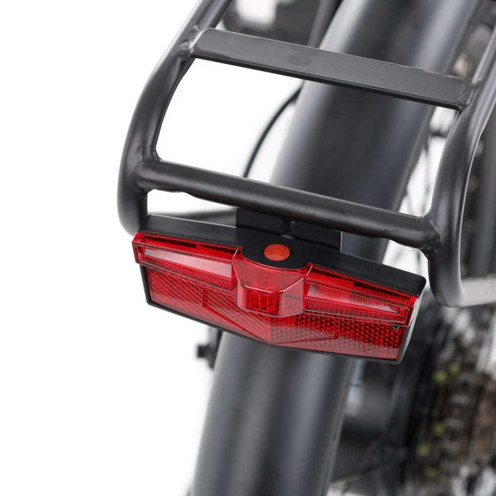 (obrázek pro) Elektrokolo COMPOS, šedé, dojezd 80 km