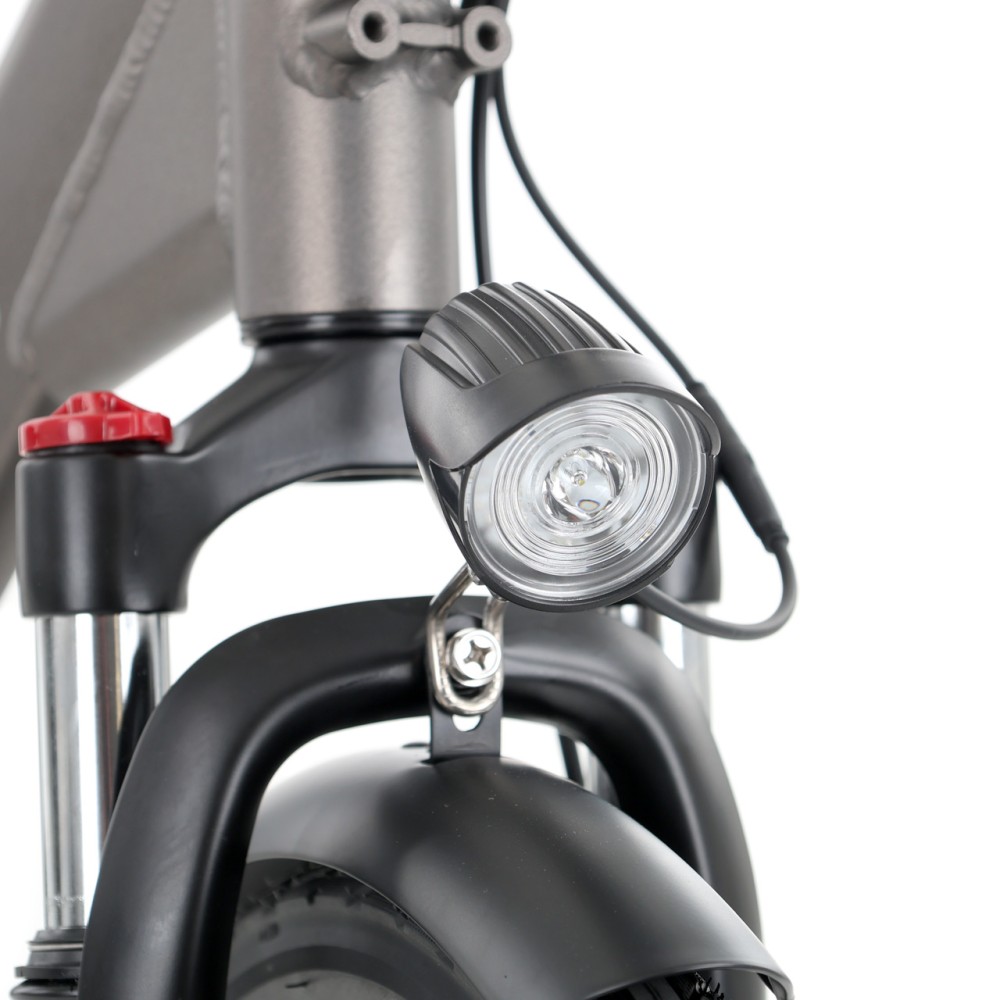 (obrázek pro) Elektrokolo COMPOS, šedé, dojezd 80 km