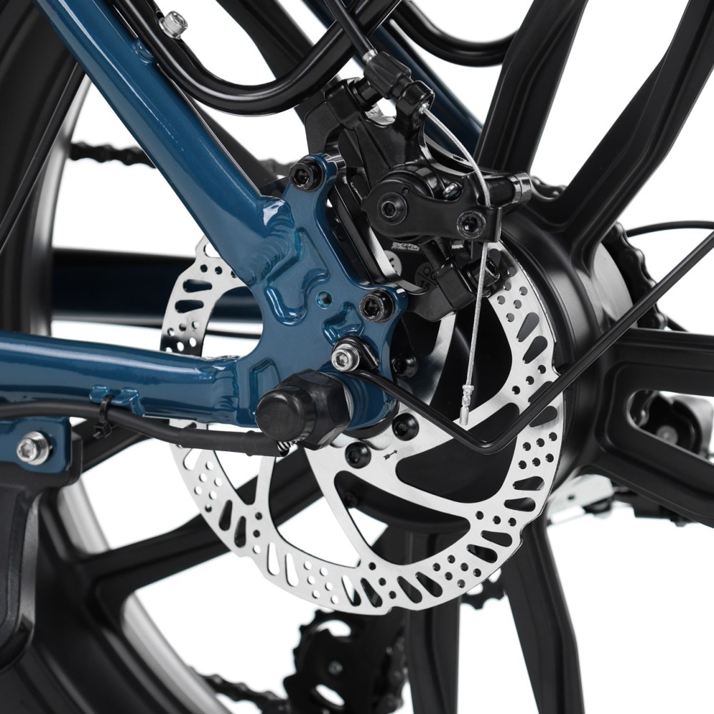 (obrázek pro) Elektrokolo COMPOS XL, modré, dojezd 105 km, max. rychlost 25 km/h