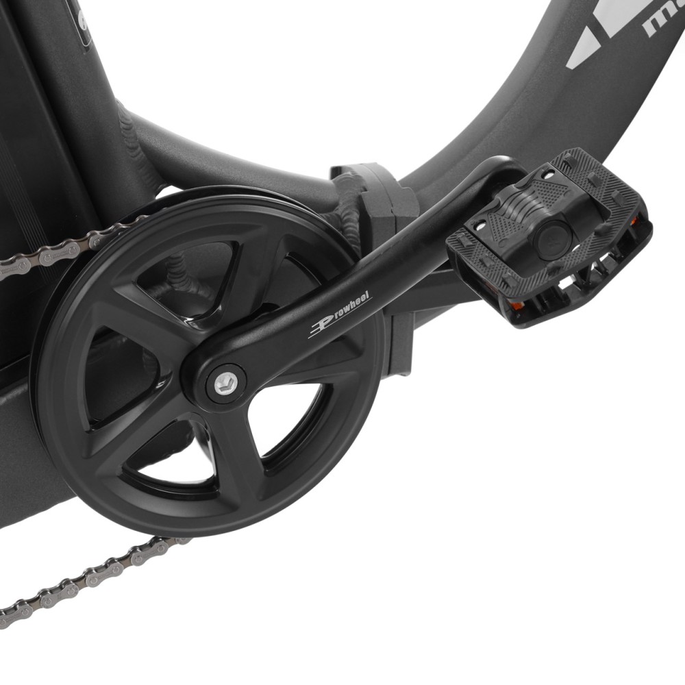 (obrázek pro) Elektrokolo COMPOS XL, šedé, dojezd 105 km, max. rychlost 25 km/h