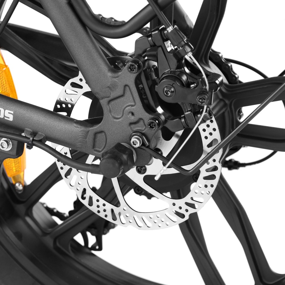 (obrázek pro) Elektrokolo COMPOS XL, šedé, dojezd 105 km, max. rychlost 25 km/h