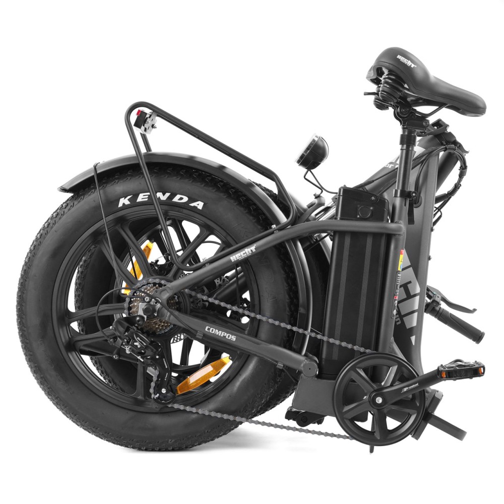 (obrázek pro) Elektrokolo COMPOS XL, šedé, dojezd 105 km, max. rychlost 25 km/h