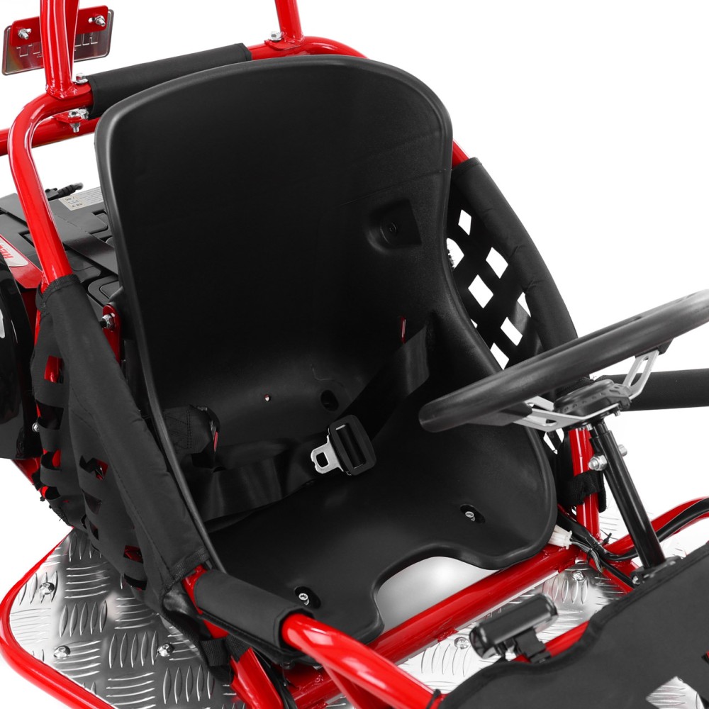 (obrázek pro) AKU bugina pro děti do 30 kg, 1000 W, 48 V, 12 Ah - červená