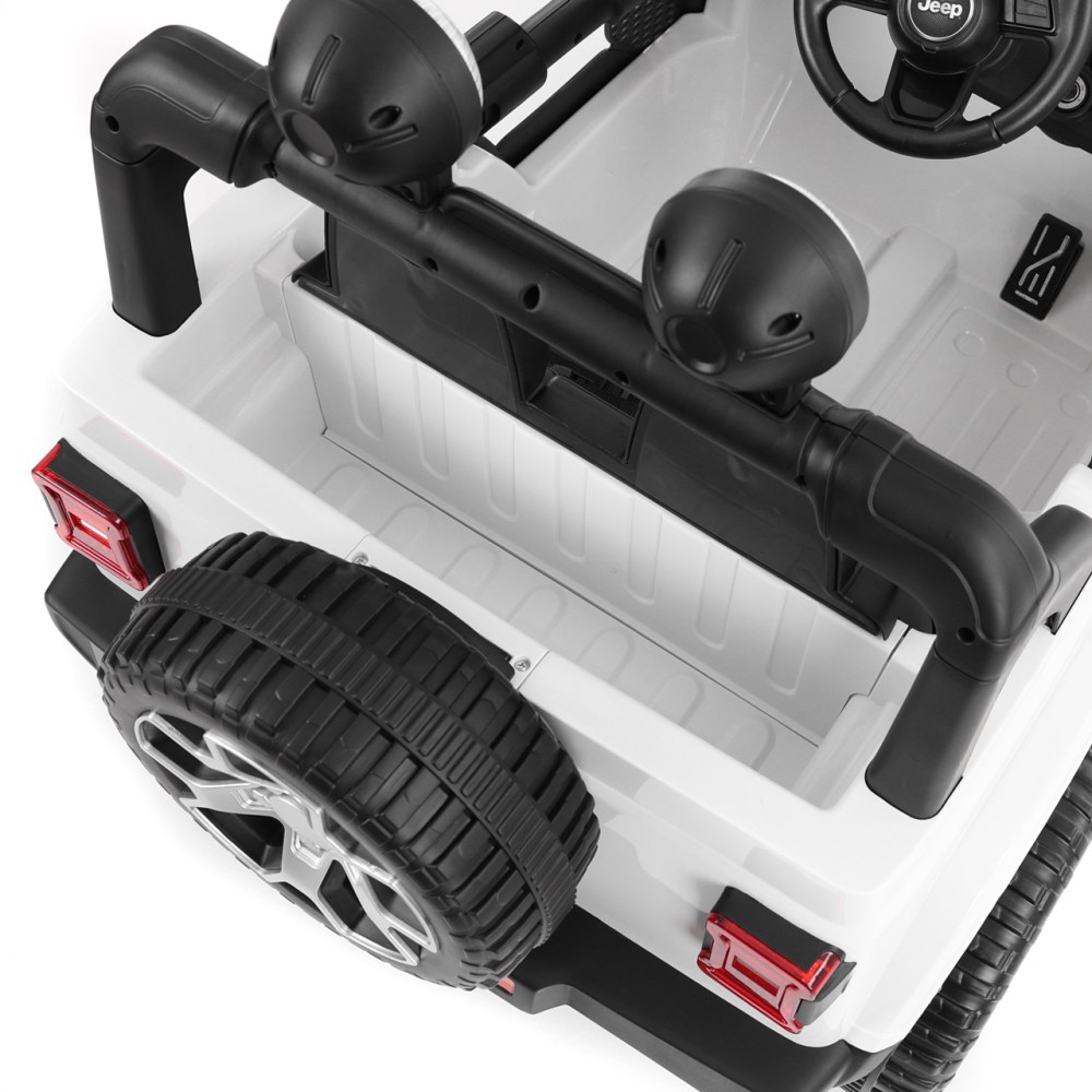 (obrázek pro) Jeep Wrangler Rubicon White - akumulátorové autíčko - vozítko