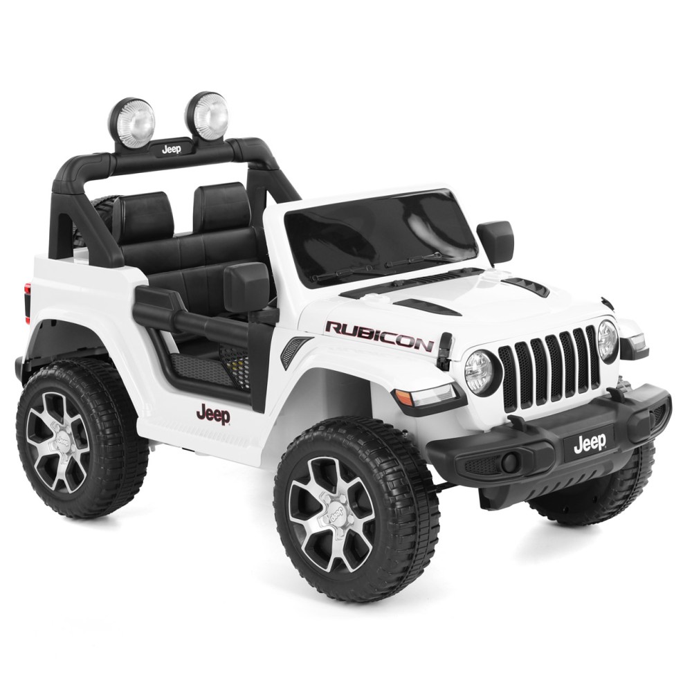 (obrázek pro) Jeep Wrangler Rubicon White - akumulátorové autíčko - vozítko