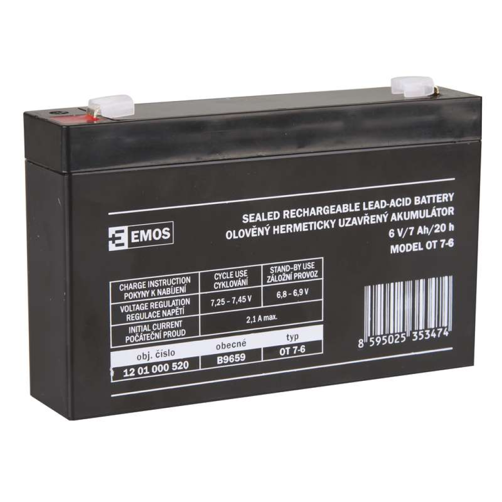 (obrázek pro) Akumulátor 6V / 7Ah - 561810030 
