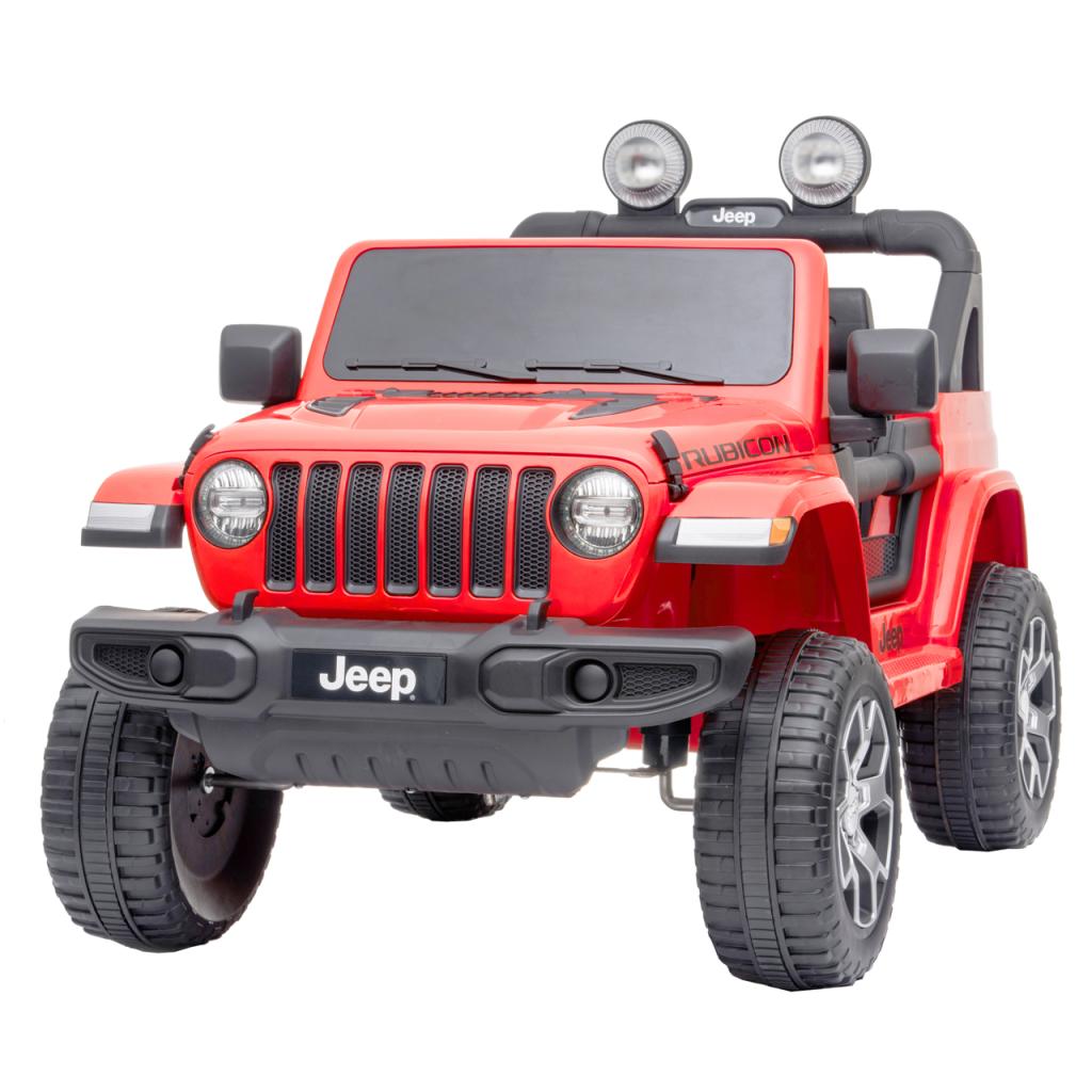 (obrázek pro) Jeep Wrangler Rubicon Red - akumulátorové autíčko - vozítko