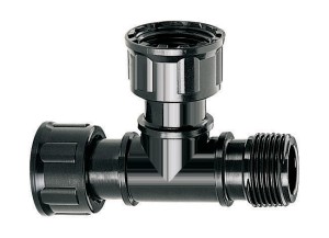 (obrázek pro) Claber 90808 - 1" spojka hlavního rozvaděče s 1" převlečnou maticí